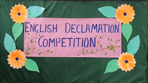 ENGLISH DECLAMATION COMPETITION