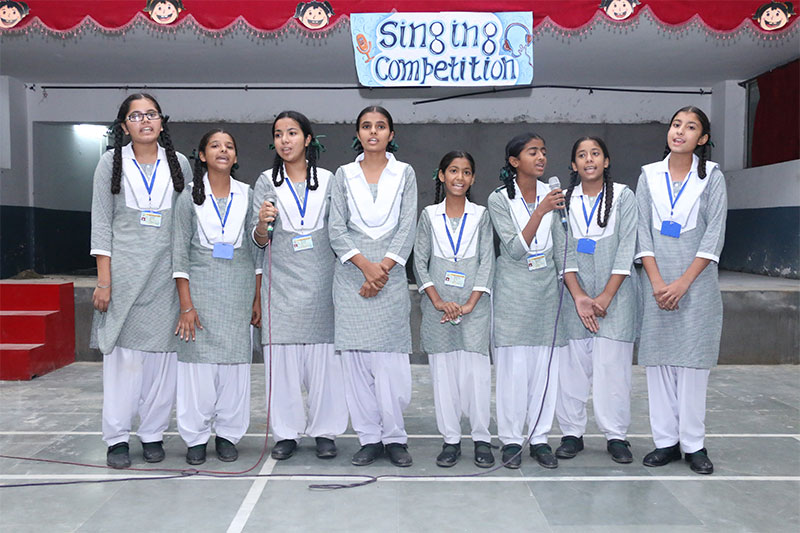 Intra School Singing Competition – R.S. Model Sen. Sec. School